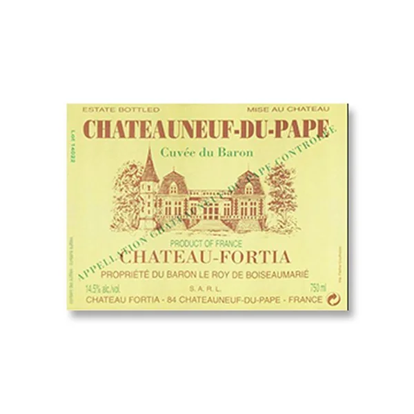 2015 Chateau Fortia Cuvee du Baron Chateauneuf du Pape