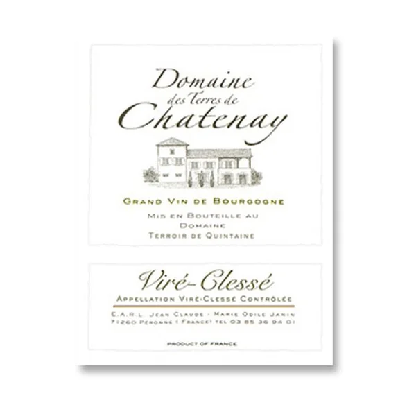 2015 Domaine des Terres de Chatenay Vire-Clesse Quintaine