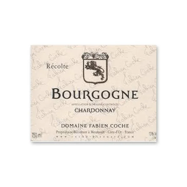 2015 Domaine Fabien Coche Bourgogne Chardonnay
