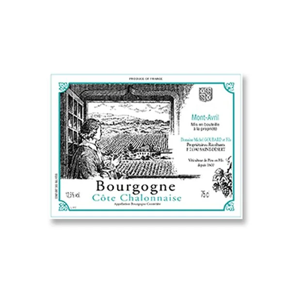 2015 Domaine Michel Goubard Bourgogne Blanc