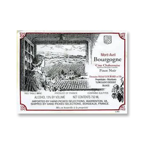 2015 Domaine Michel Goubard Bourgogne Rouge Mont Avril