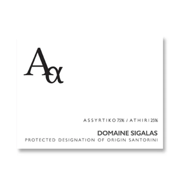 2015 Domaine Sigalas "AA" Santorini