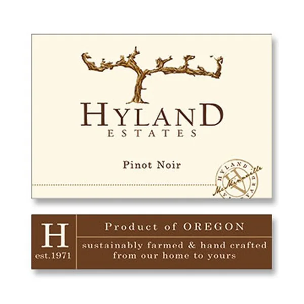 2015 Hyland Estates Pinot Noir McMinnville