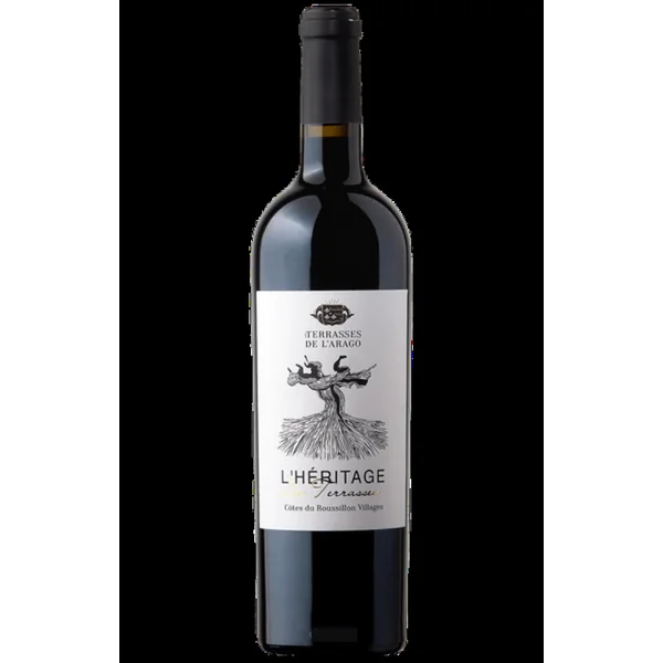 2015 Les Terrasses de L'Arago L'Heritage Des Terrasses Cotes du Roussillon Villages