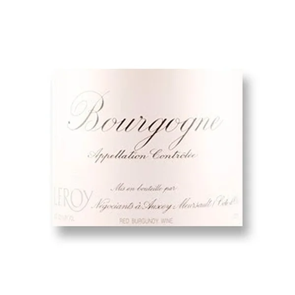 2015 Maison Leroy Bourgogne Rouge
