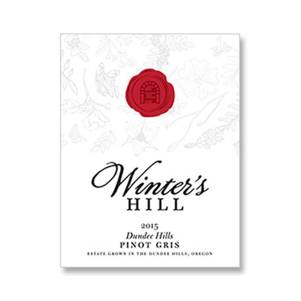 2015 Winter's Hill Pinot Gris Estate Dundee Hills Oregon