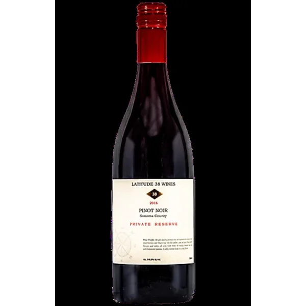2016 Latitude 38 Pinot Noir Private Reserve Sonoma County