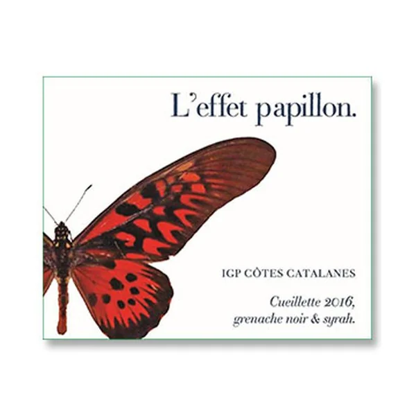2016 Le Roc des Anges Effet Papillon Cotes Catalanes Rouge Roussillon