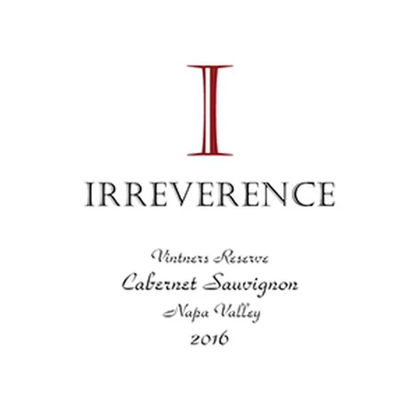 2016 Porter Family Vineyards Irreverence Cabernet Sauvignon Vintners Reserve Napa Valley