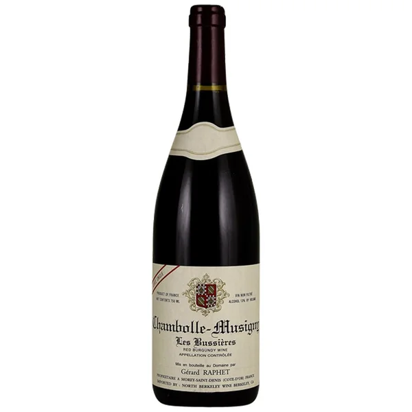 2017 Gerard Raphet Chambolle Musigny Les Bussieres Cuvee Unique