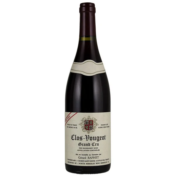 2017 Gerard Raphet Clos de Vougeot Grand Cru Cuvee Unique