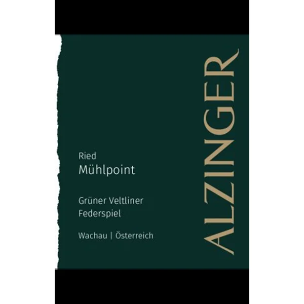 2018 Alzinger Gruner Veltliner Federspiel Muhlpoint Wachau Austria