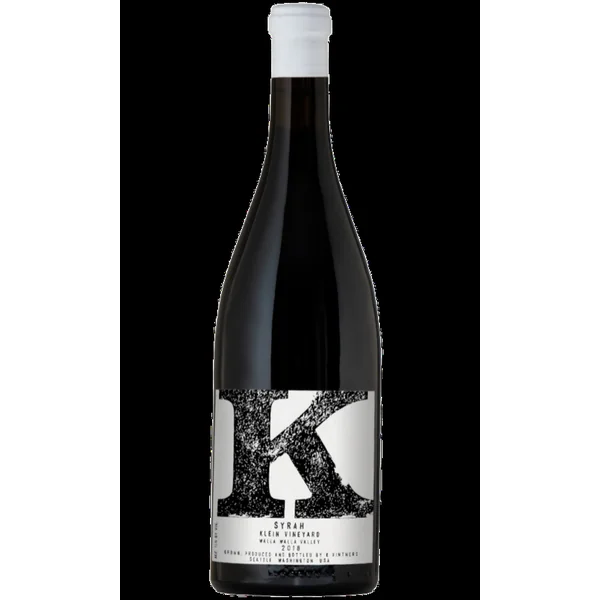 2018 Charles Smith K Vintners Syrah Klein Vineyard Walla Walla Valley