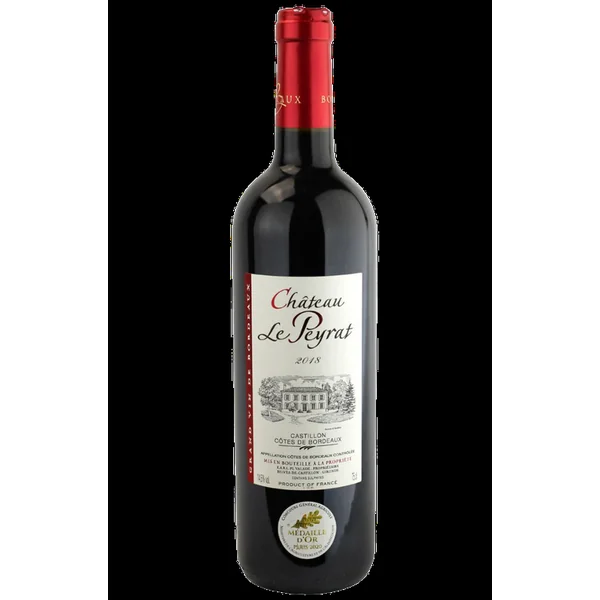 2018 Chateau Le Peyrat Castillon Cotes de Bordeaux
