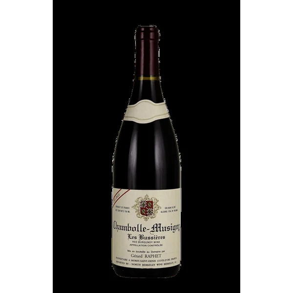 2018 Gerard Raphet Chambolle-Musigny Les Bussières Cuvee Unique