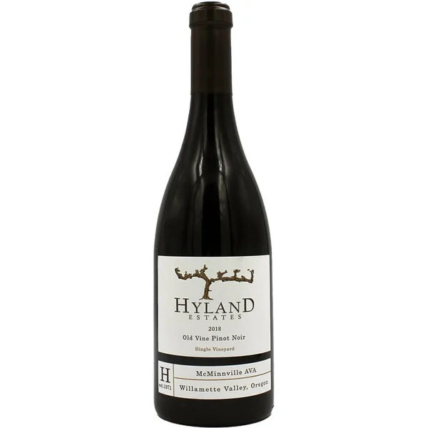2018 Hyland Estates Pinot Noir Single Vineyard Old Vine McMinnville Willamette Valley