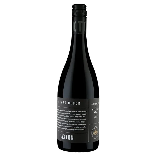 2018 Paxton Grenache Thomas Block McLaren Vale Australia
