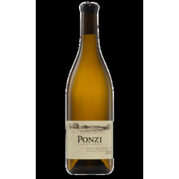 2018 Ponzi Vineyards Pinot Gris Old Vine Willamette Valley