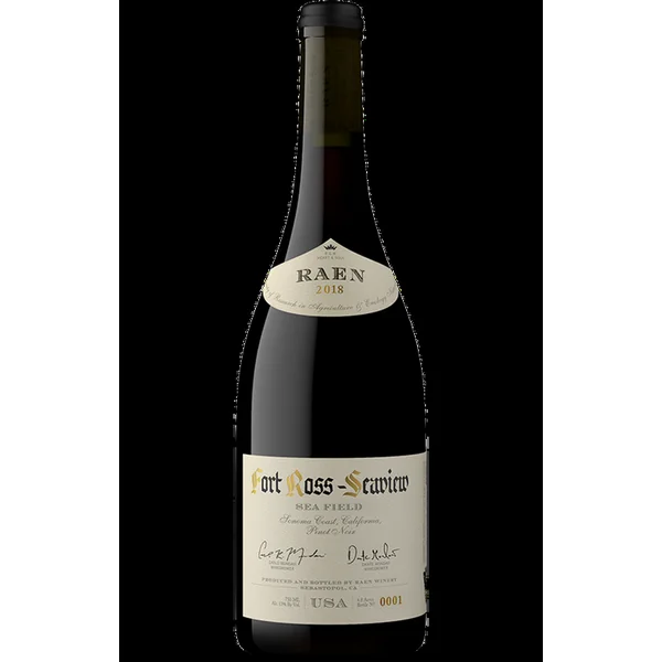 2018 RAEN Pinot Noir Sea Field Vineyard Fort Ross-Seaview