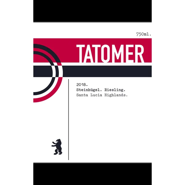 2018 Tatomer Steinhügel Riesling Santa Lucia Highlands