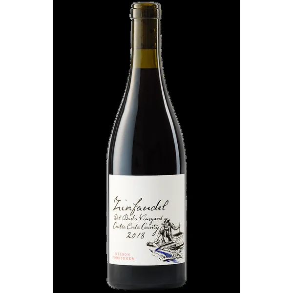 2018 Wilson Foreigner Zinfandel Del Barba Vineyard Contra Costa County