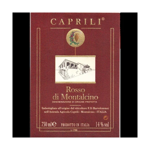 2020 Caprili Rosso di Montalcino Tuscany