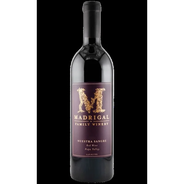 2021 Madrigal Vineyards Nuestra Sangre Red Wine Estate Napa Valley