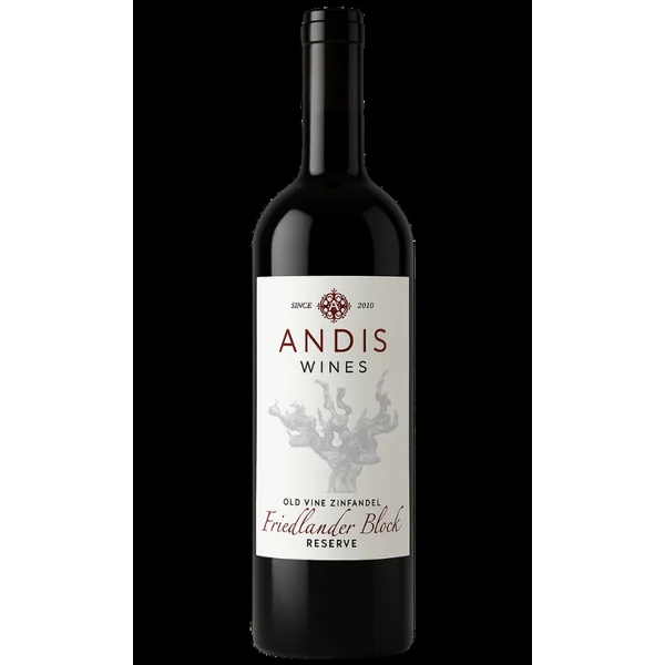 2022 Andis Zinfandel Reserve Friedlander Block Sierra Foothills