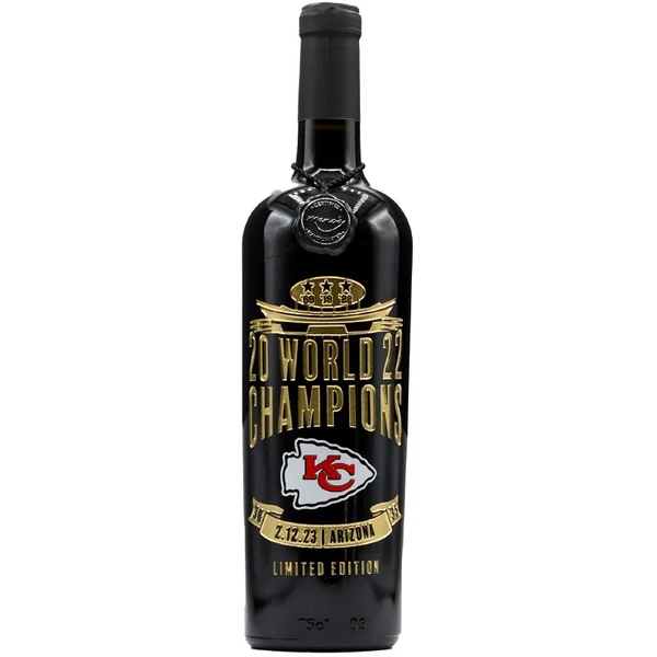 2022 Chiefs World Champions Stadium Etched Cabernet Sauvignon 750ml