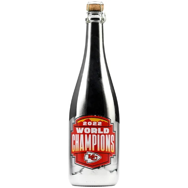 2022 Chiefs World Champions Trophy Chrome Bubbly 750ml