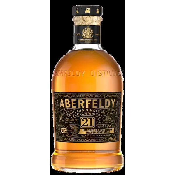 Aberfeldy Scotch Single Malt 21 Year Argentinian Malbec Cask Finish 700ml