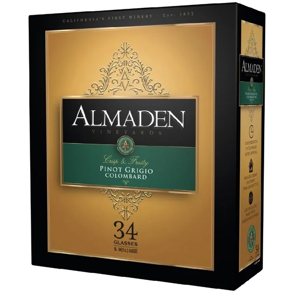 Almaden Pinot Grigio / Colombard NV 5.0Ltr