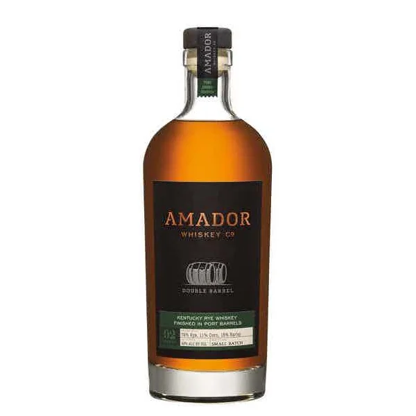 Amador Whiskey Company Rye Whiskey Double Barrel Port Finished 750ml