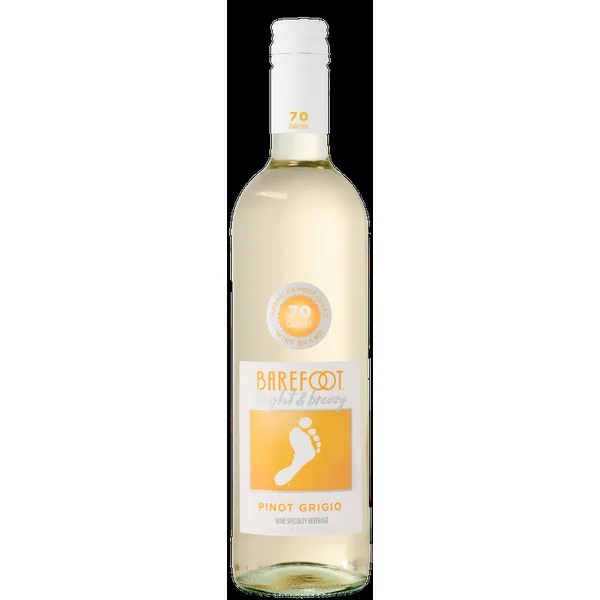 Barefoot Cellars Bright & Breezy Pinot Grigio NV 750ml
