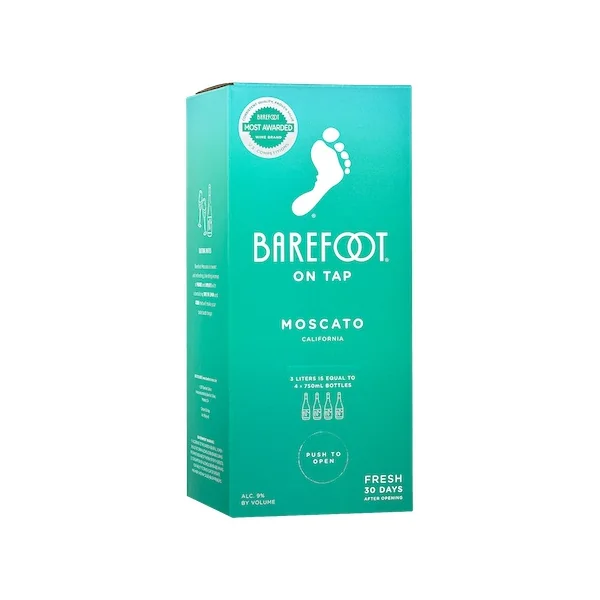 Barefoot Cellars Moscato NV 3.0Ltr