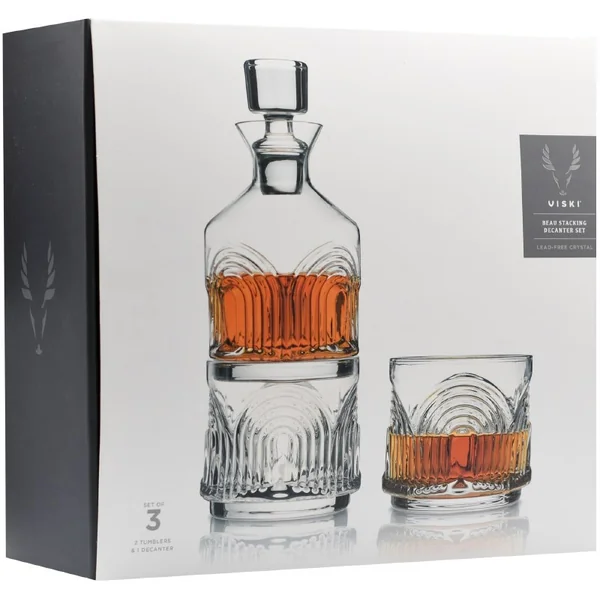 Beau Stacking Decanter Set by Viski 14.5oz