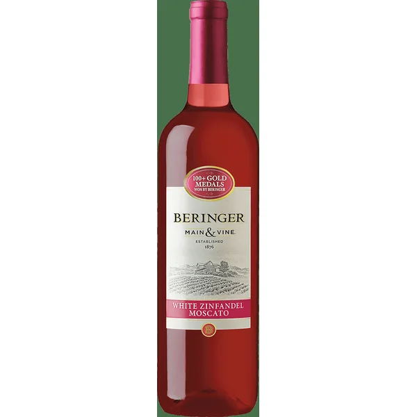 Beringer White Zinfandel/Moscato Main & Vine NV 1.5Ltr