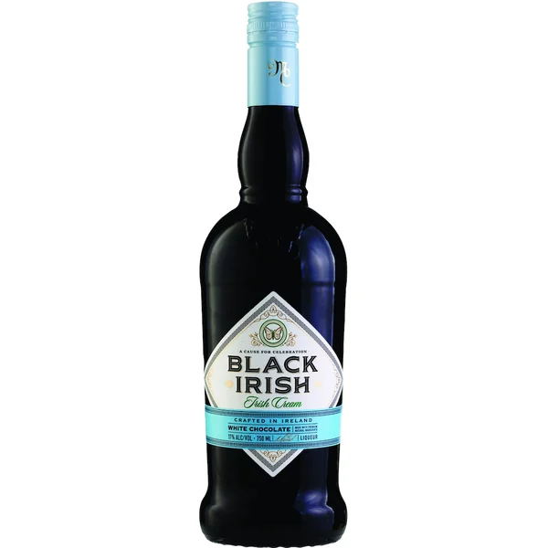 Black Irish Liqueur Irish Cream White Chocolate 750ml