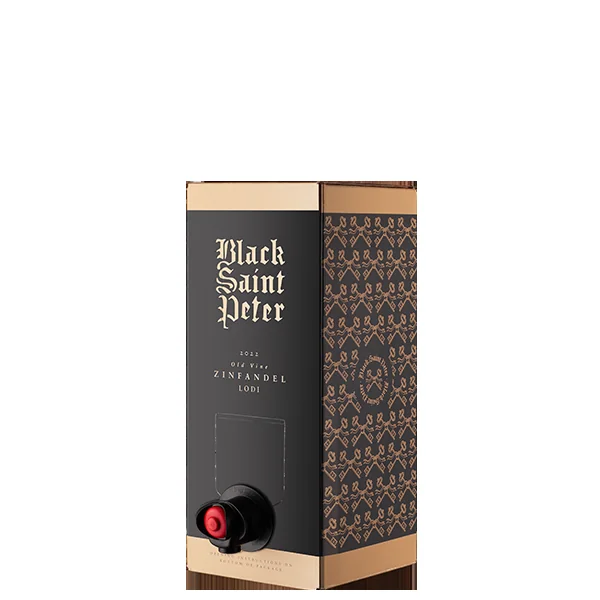 Black Saint Peter Zinfandel Wine Box 2022