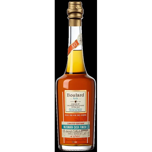 Boulard Calvados XO 12 Barrel Collection Mizunara Oak Cask Finish 750ml
