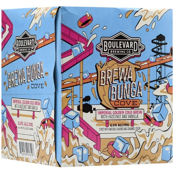 Boulevard Brewa Bunga Cove American Imperial Stout 4pk 16oz Can