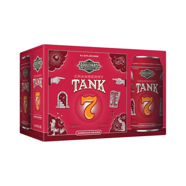 Boulevard Cranberry Tank 7 American Saison 6pk 12oz Can