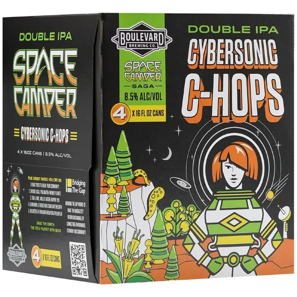 Boulevard Cybersonic C Hops Double IPA 4pk 16oz Can