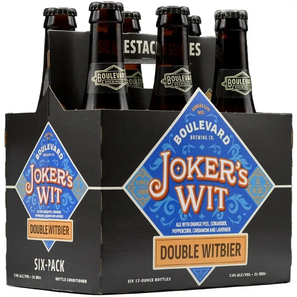 Boulevard Joker's Wit Double Witbier 6pk 12oz Btl