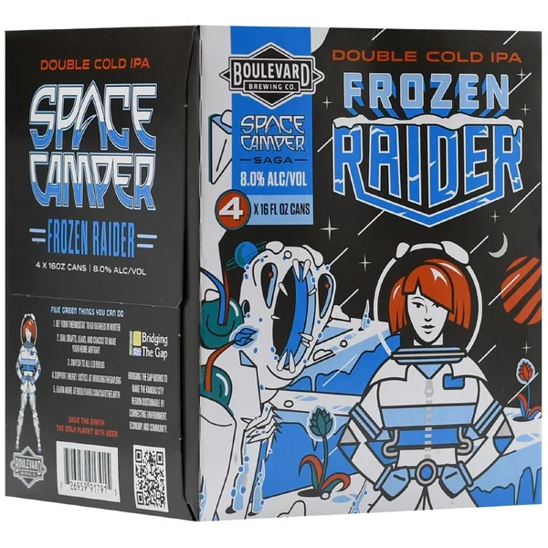 Boulevard Space Camper Frozen Raider Cold DIPA 4pk 16oz Can