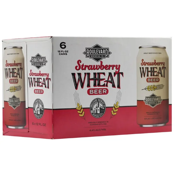Boulevard Strawberry Wheat Ale 6pk 12oz Can