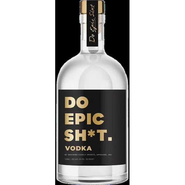 Browne Family Vineyards Do Epic Sh*t. Vodka 750ml