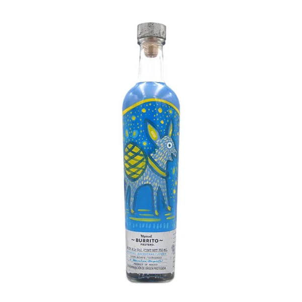 Burrito Fiestero Mezcal Joven Masparillo Ancestral 750ml