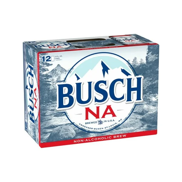 Busch NA Non Alcoholic 12pk 12oz Can
