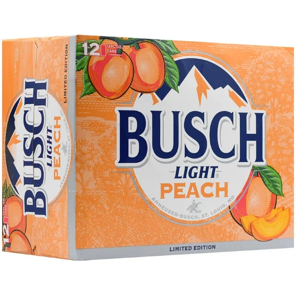 Busche Light Peach 12pk 12oz Can